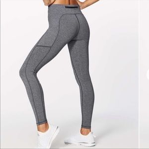 Lululemon Heather Grey Speed Up Tight Legging